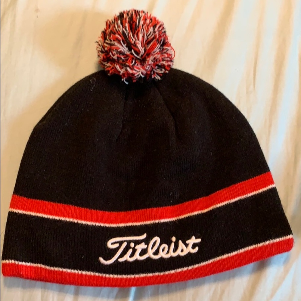 Titleist Knit Hat with Pom
